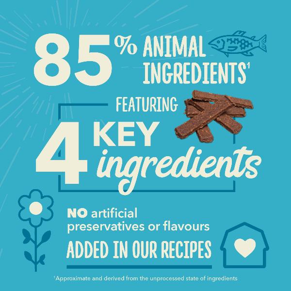 ACANA Chewy Strips Dog Treats - Skin, Coat & Digestive Support Fish Recipe - Image 3