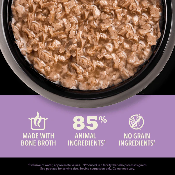ACANA Chunks in Broth Chicken & Salmon Kitten Recipe Canned Cat Food, 5.5oz - Image 2