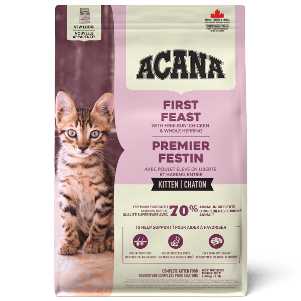 ACANA First Feast Dry Kitten Food, 1.8kg