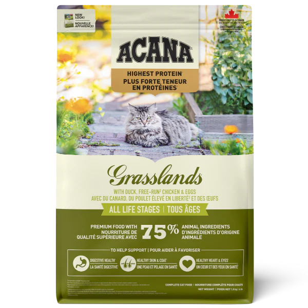 ACANA Highest Protein Grasslands Dry Cat Food