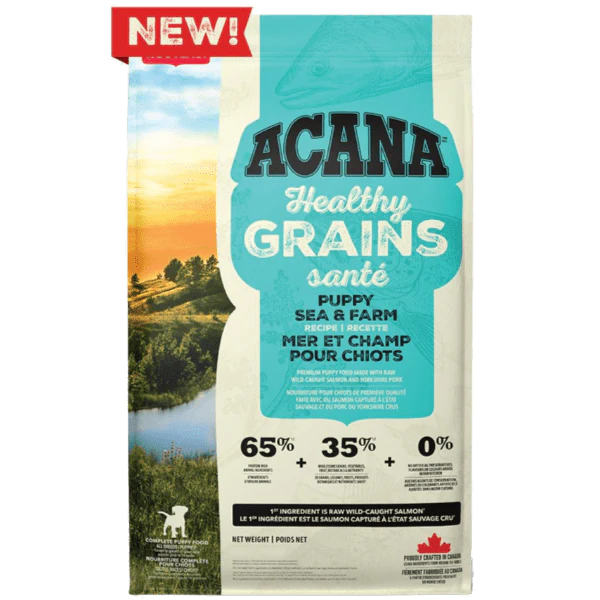 ACANA Healthy Grains Sea & Farm Puppy Recipe Dry Dog Food