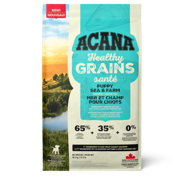 ACANA Healthy Grains Sea & Farm Puppy Recipe Dry Dog Food - Image 6