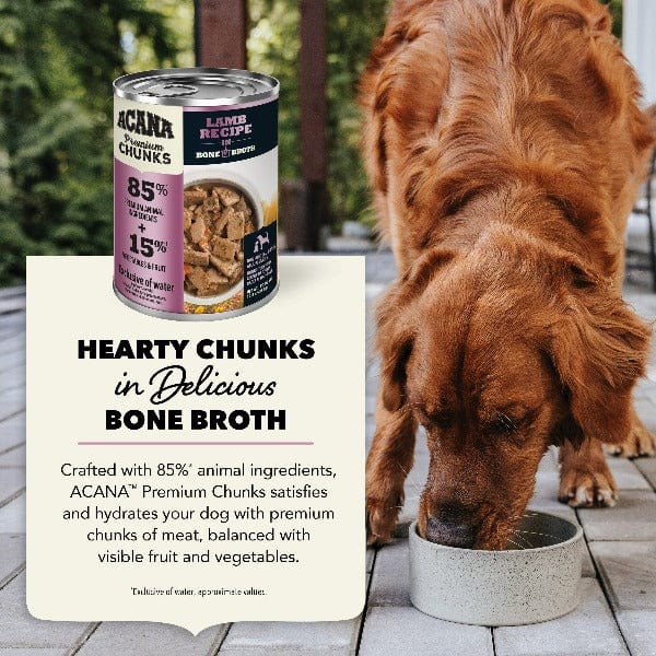ACANA Premium Chunks Lamb Recipe Canned Dog Food - Image 3