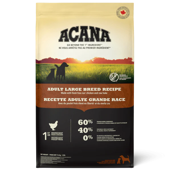 ACANA Adult Large Breed Recipe Dry Dog Food