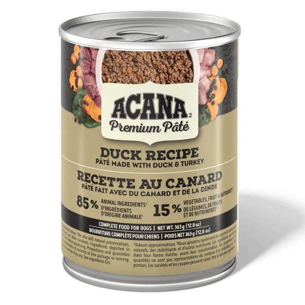 ACANA Premium Pâté Duck Recipe Canned Dog Food