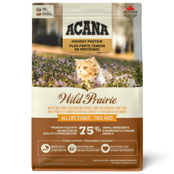 ACANA Highest Protein Wild Prairie Dry Cat Food