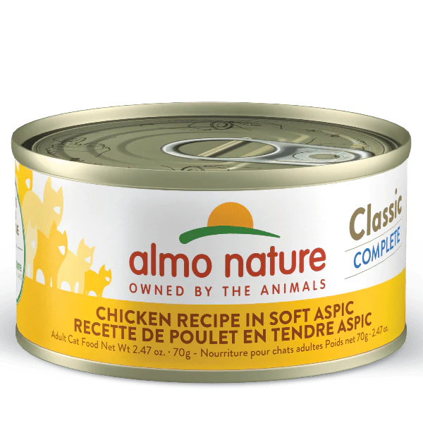 Almo Nature Classic Complete | Chicken in Soft Aspic Canned Cat Food