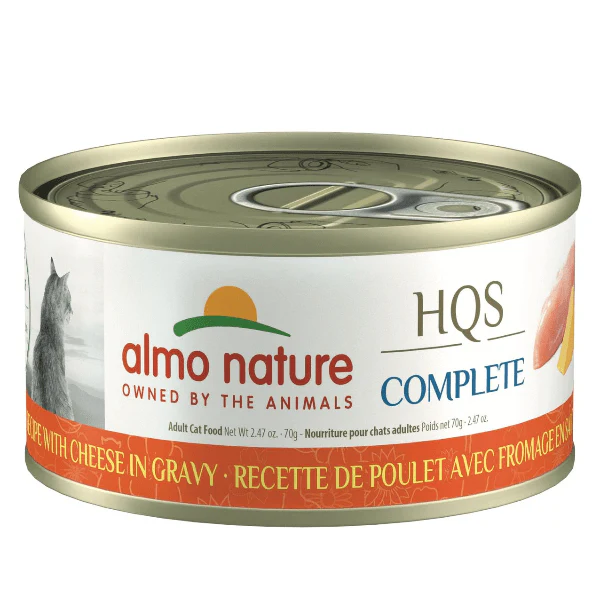 Almo Nature Complete HQS | Chicken with Cheese in Gravy Canned Cat Food - Image 9
