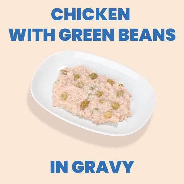 Almo Nature Complete HQS | Chicken with Green Beans in Gravy Canned Cat Food - Image 2