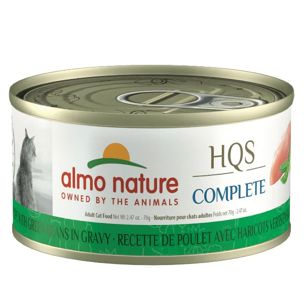 Almo Nature Complete HQS | Chicken with Green Beans in Gravy Canned Cat Food - Image 9