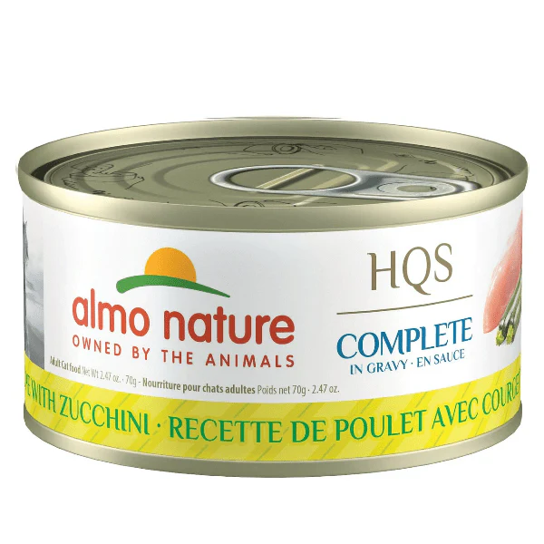 Almo Nature Complete HQS | Chicken with Zucchini in Gravy Canned Cat Food - Image 8
