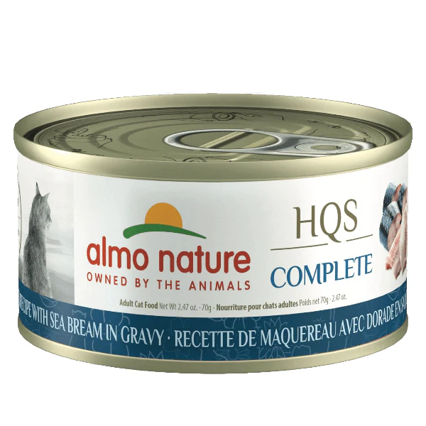 Almo Nature Complete HQS | Mackerel with Sea Bream in Gravy Canned Cat Food - Image 9