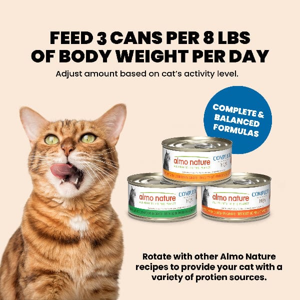 Almo Nature Complete HQS | Salmon with Apple in Gravy Canned Cat Food - Image 7