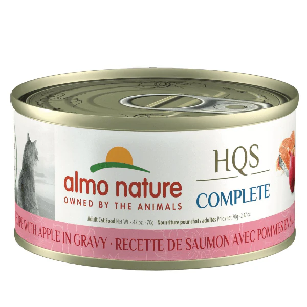 Almo Nature Complete HQS | Salmon with Apple in Gravy Canned Cat Food - Image 9