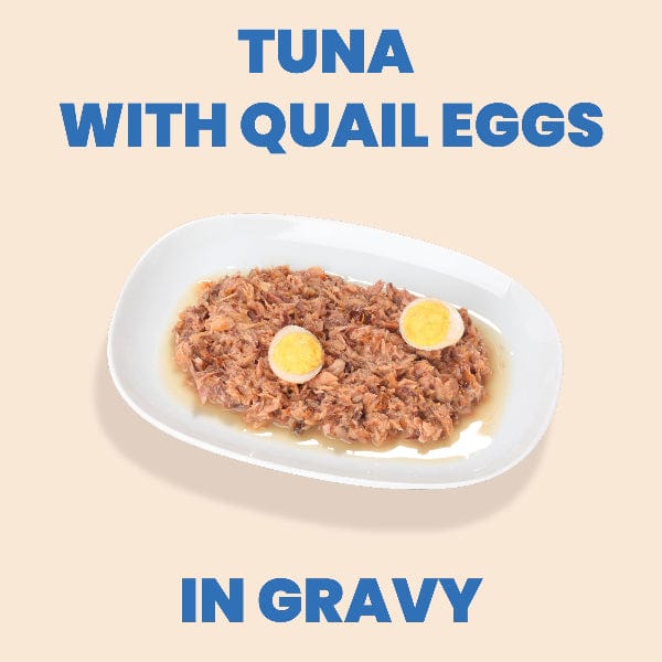Almo Nature Complete HQS | Tuna with Quail Eggs in Gravy Canned Cat Food - Image 2
