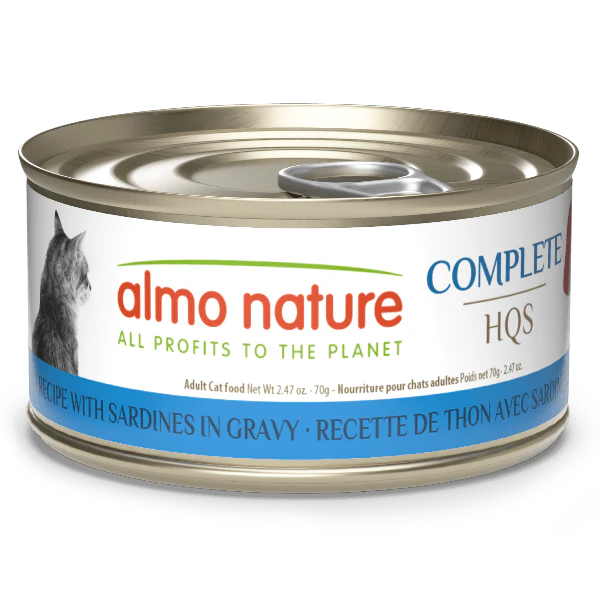 Almo Nature Complete HQS | Tuna with Sardines in Gravy Canned Cat Food