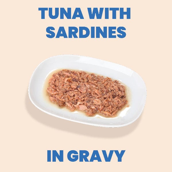 Almo Nature Complete HQS | Tuna with Sardines in Gravy Canned Cat Food - Image 2