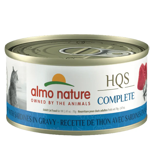 Almo Nature Complete HQS | Tuna with Sardines in Gravy Canned Cat Food - Image 7