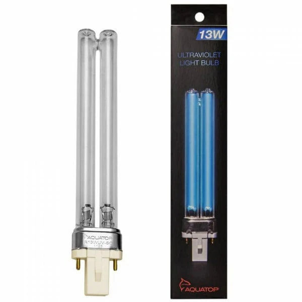 Aquatop Replacement UV Bulb with Square Base 2 Pin; available in 2 sizes - Image 3
