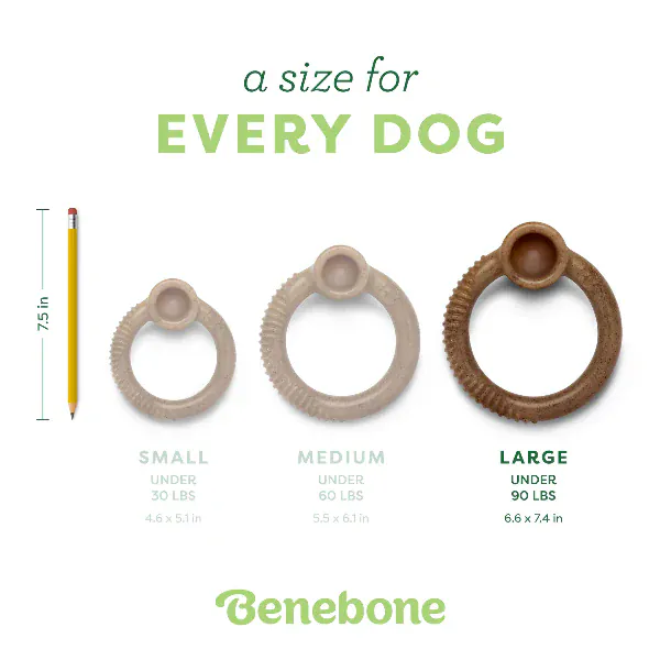 Benebone Ring Dog Chew Toy - Image 6