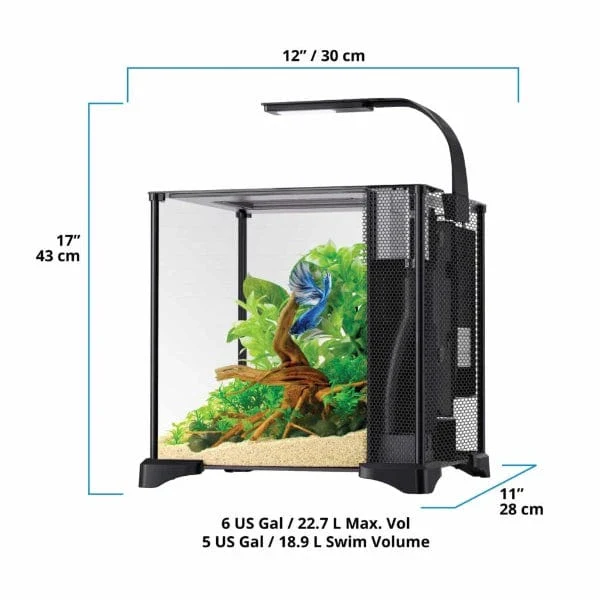 Fluval Betta Premium Aquarium Kit, 6 US Gal / 22.7 L - Image 11