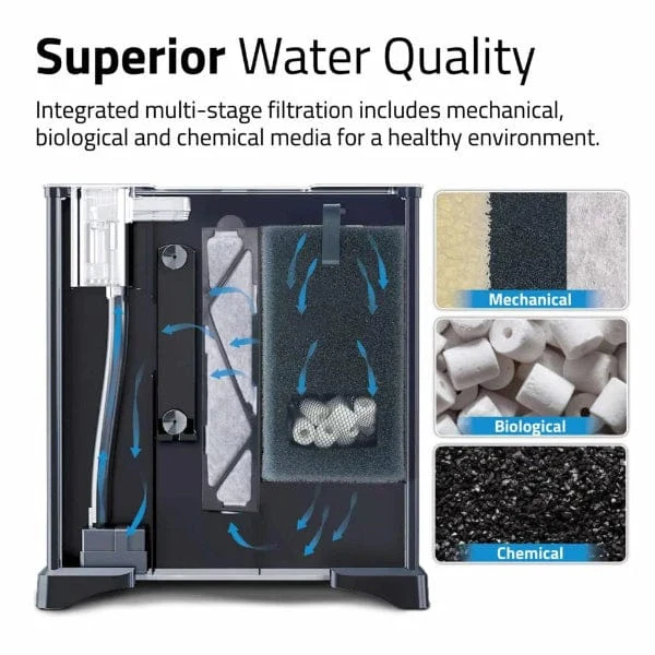 Fluval Betta Premium Aquarium Kit, 6 US Gal / 22.7 L - Image 5