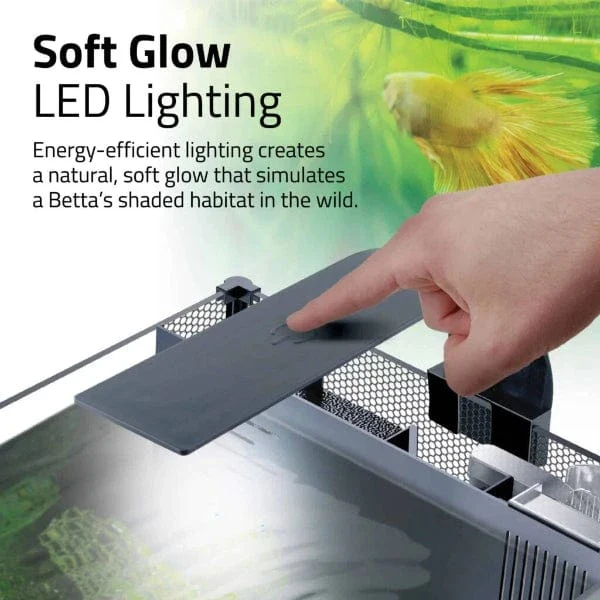Fluval Betta Premium Aquarium Kit, 6 US Gal / 22.7 L - Image 7