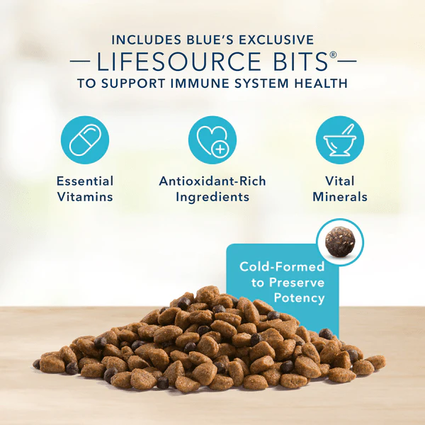 BLUE Basics Skin & Stomach Care Grain-Free Salmon & Potato Recipe Dry Dog Food, 22lb - Image 3