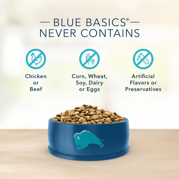 BLUE Basics Skin & Stomach Care Grain-Free Salmon & Potato Recipe Dry Dog Food, 22lb - Image 6