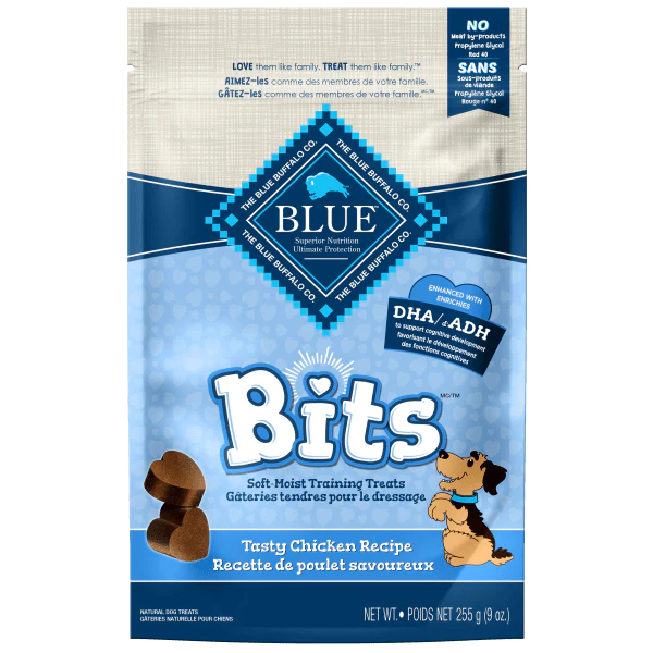 BLUE Bits Soft-Moist Training Treats; Tasty Chicken Recipe - Image 9