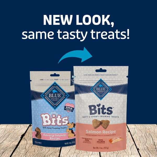 BLUE Bits Soft-Moist Training Treats; Salmon Recipe, 4 oz - Image 2