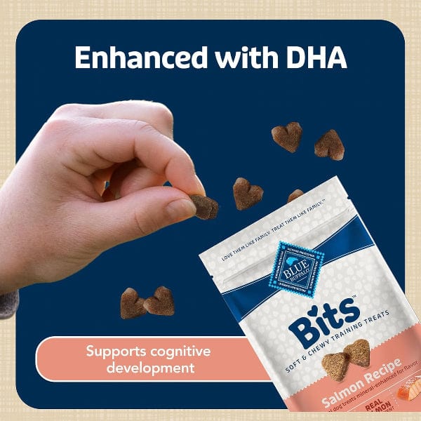 BLUE Bits Soft-Moist Training Treats; Salmon Recipe, 4 oz - Image 4