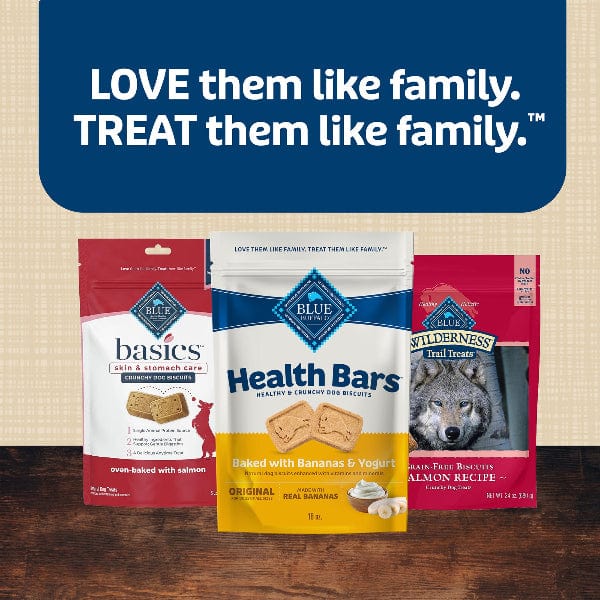 BLUE Health Bars Natural Crunchy Dog Treats Biscuits; Banana & Yogurt, 16oz - Image 9