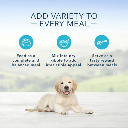 BLUE Homestyle Recipe Chicken Dinner & Vegetables Canned Puppy Food - Image 3