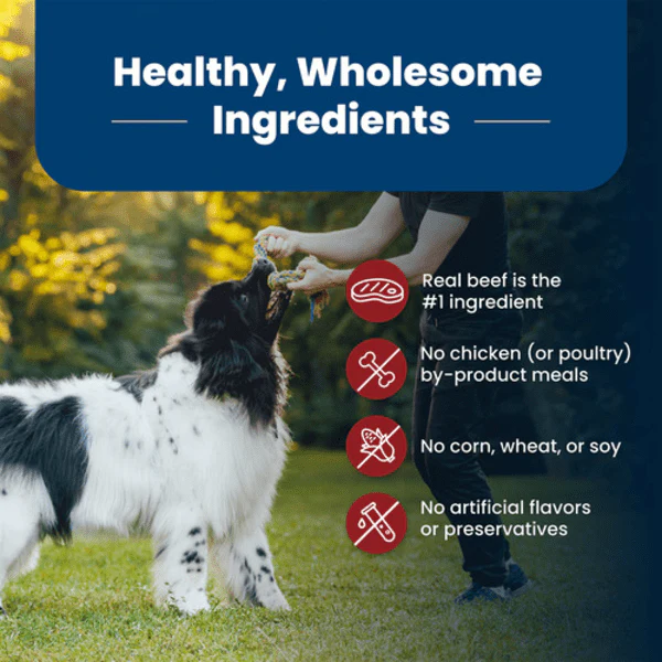 BLUE Life Protection Formula Beef & Brown Rice Recipe Dry Dog Food, 26lb - Image 3