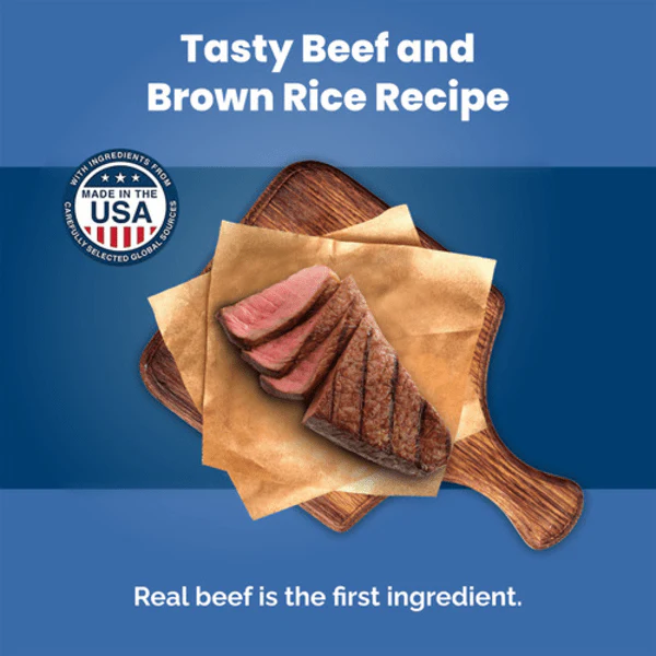 BLUE Life Protection Formula Beef & Brown Rice Recipe Dry Dog Food, 26lb - Image 5