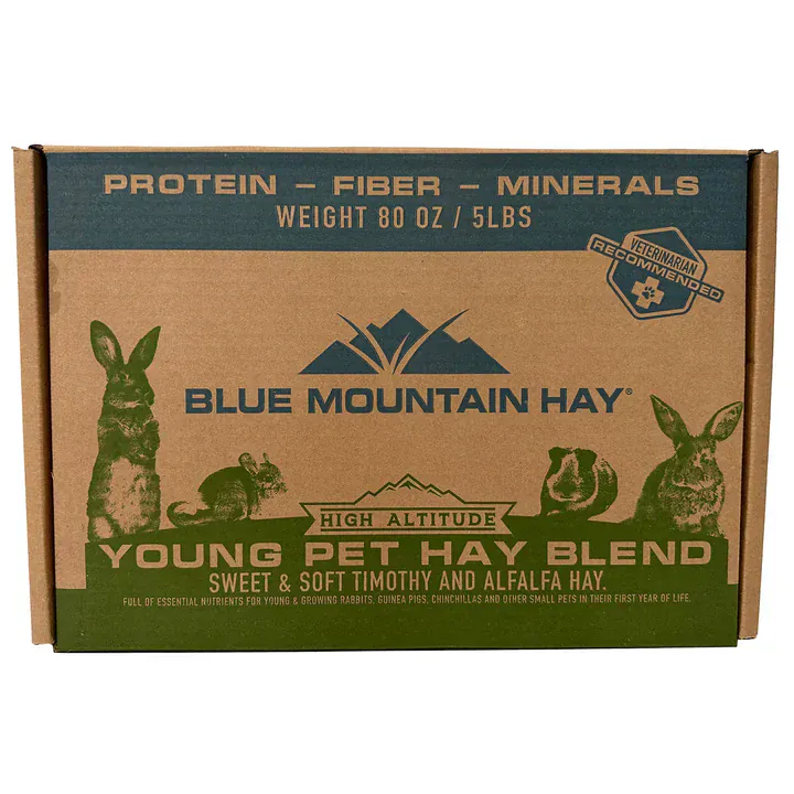 Blue Mountain Hay High-Altitude Young Pet Hay Blend, 5lb - Image 5