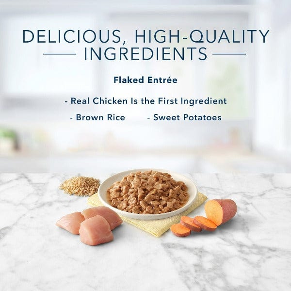 BLUE Tastefuls Flaked Chicken Entree in Gravy Canned Cat Food - Image 2