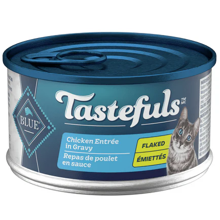 BLUE Tastefuls Flaked Chicken Entree in Gravy Canned Cat Food - Image 7