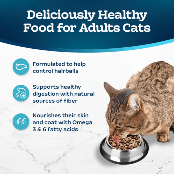 BLUE Tastefuls Indoor Health Hairball Control Dry Cat Food, 7lb - Image 4