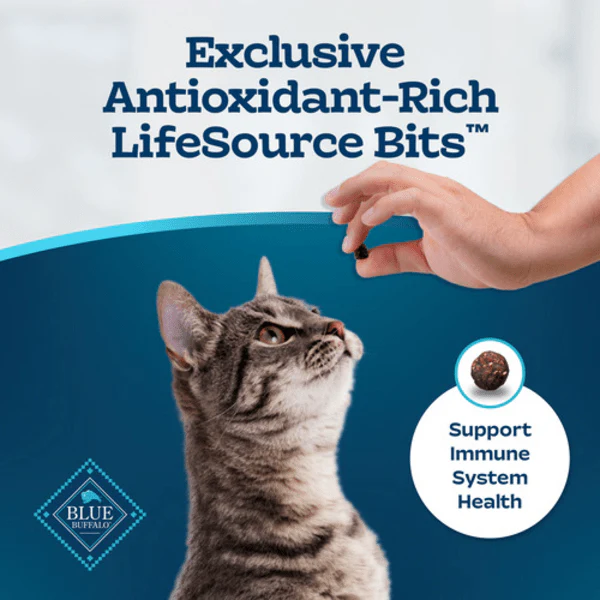 BLUE Tastefuls Weight Control Chicken & Brown Rice Recipe Dry Cat Food - Image 5