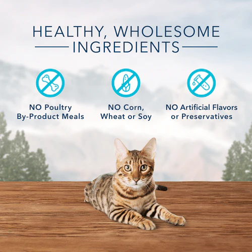 BLUE Wilderness Grain Free Crunchy Cat Treats; Tasty Trout Flavor - Image 3