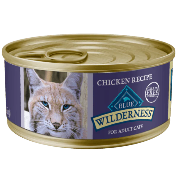 BLUE Wilderness Grain Free Chicken Recipe Canned Cat Food