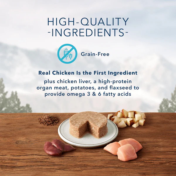 BLUE Wilderness Grain Free Chicken Recipe for Mature Cats Canned Food - Image 5