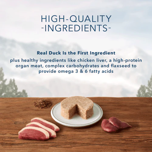 BLUE Wilderness Grain Free Duck Recipe Canned Cat Food - Image 2