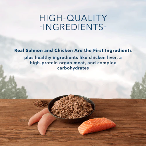 BLUE Wilderness Grain Free Salmon & Chicken Grill Canned Dog Food - Image 2