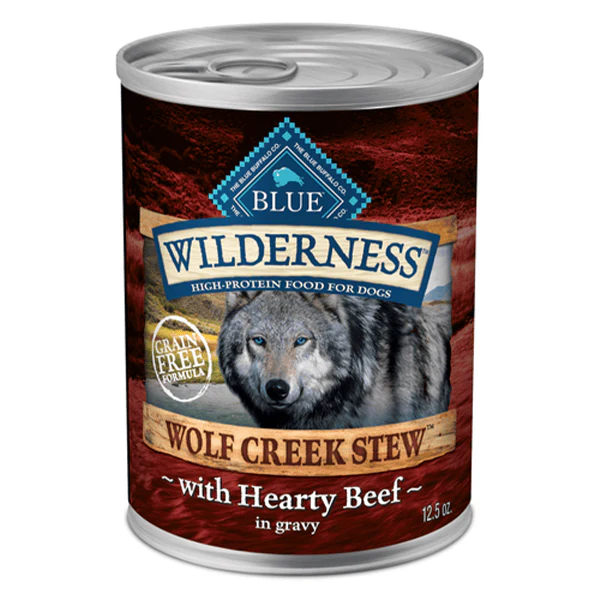BLUE Wilderness Wolf Creek Stew with Hearty Beef Canned Dog Food (SPECIAL ORDER ITEM)