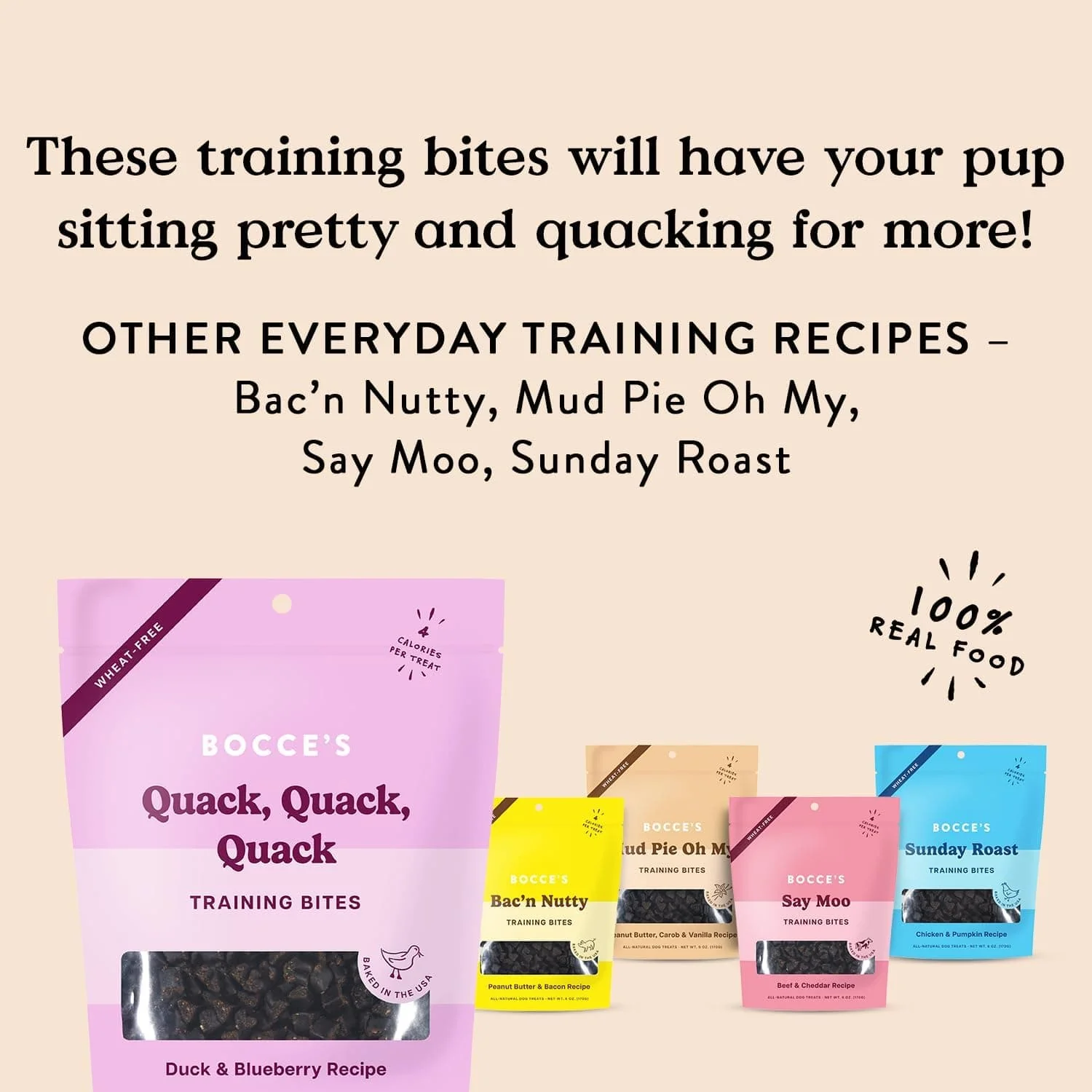 Bocce's Quack, Quack, Quack Training Bites Dog Treats - Image 5