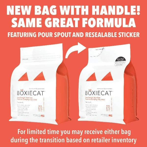 Boxiecat Extra Strength Scent-Free Premium Clumping Clay Cat Litter, 28lb - Image 3
