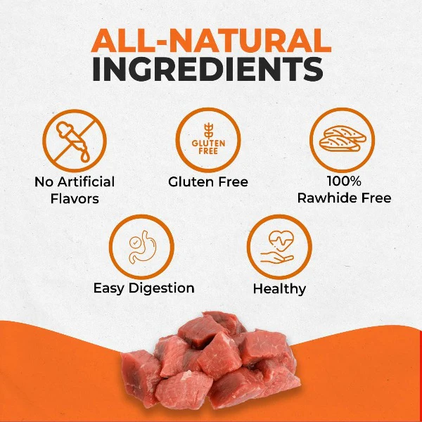 Canine Naturals Hide Free Beef Rolls Dog Chew - Image 4